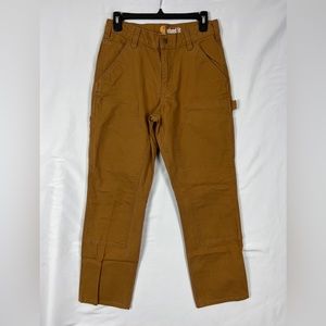 Carhartt Men's Size 30x32 in Straight Regular Rugged Flex Duck Work Carpenter